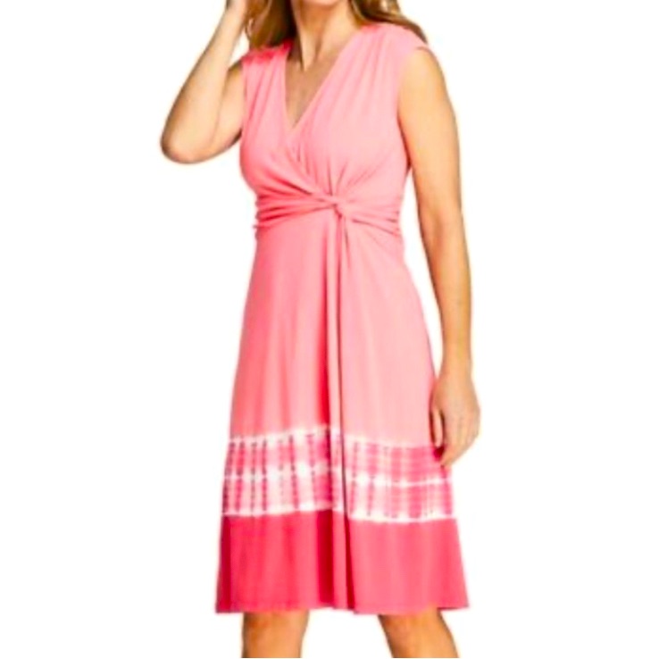 Lands End Tie Dye Knitted Dress